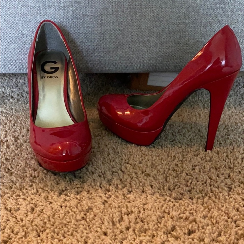 Red Close-Toed Heals!